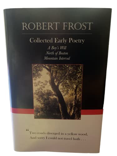 Imagen de archivo de Robert Frost: Collected Early Poetry a la venta por HPB-Emerald