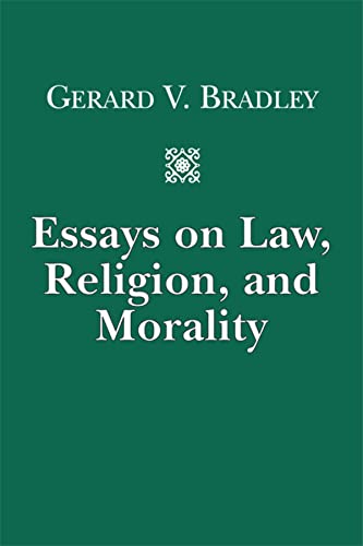 Imagen de archivo de Essays on Law, Religion, and Morality a la venta por Big River Books