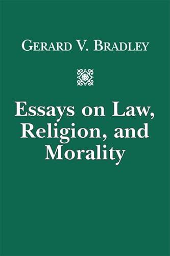 Stock image for Essays on Law, Religion, and Morality for sale by Big River Books