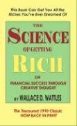 Stock image for The Science of Getting Rich or Financial Success Through Creative Thought for sale by Hippo Books