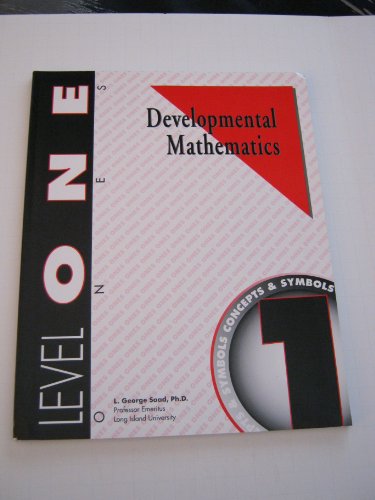 Stock image for Developmental Mathematics, Level 1: Ones--Concepts and Symbols for sale by Bank of Books