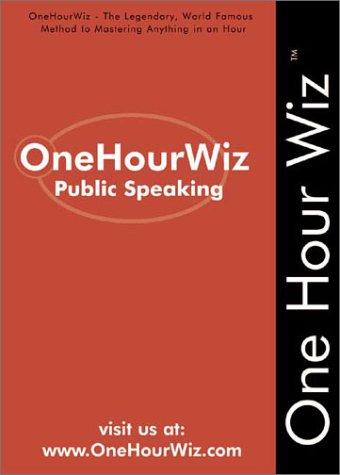 Stock image for Public Speaking (OneHourWiz S.) King, Sporty for sale by Hay-on-Wye Booksellers