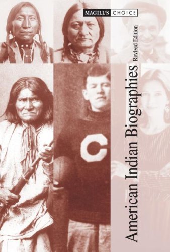 Beispielbild fr American Indian Biographies zum Verkauf von Better World Books
