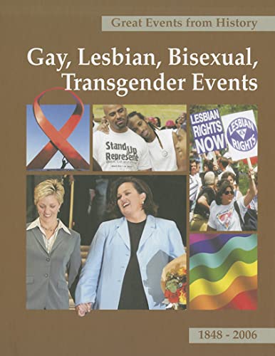 Stock image for Gay, Lesbian, Bisexual, Transgender Events, Volume 1: 1848-1983 for sale by ThriftBooks-Dallas
