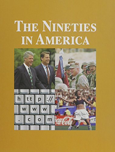 Beispielbild fr The Nineties in America zum Verkauf von Better World Books