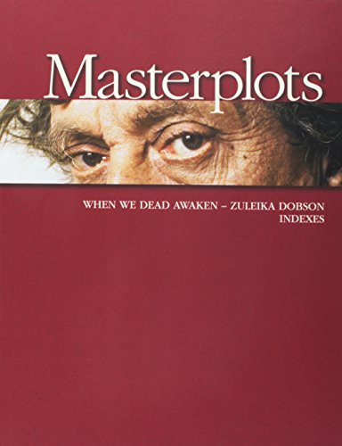 Stock image for Masterplots for sale by Better World Books