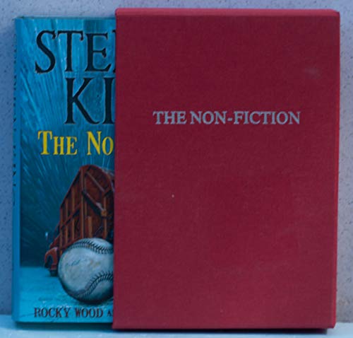 Beispielbild fr Stephen King: The Non-Fiction Signed Slipcased Limited Edition #17/2000 zum Verkauf von Pat Cramer, Bookseller