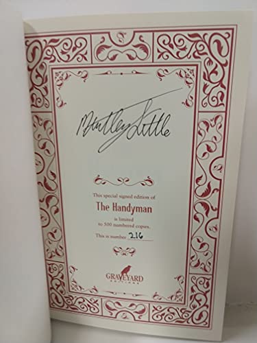 Imagen de archivo de The Handyman (Signed) a la venta por Aladdin Books