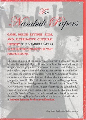 Stock image for The Nambuli Papers: A multimedia novel, 2 Volumes plus a game DVD for sale by Lou Manrique - Antiquarian Bookseller