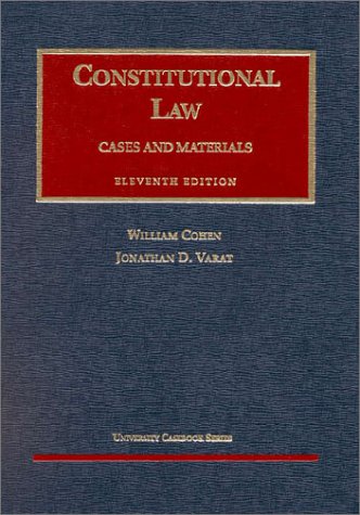 Beispielbild fr Constitutional Law zum Verkauf von ThriftBooks-Atlanta