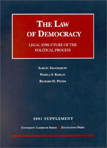Beispielbild fr 2001 Supplement to Law of Democracy zum Verkauf von Wonder Book