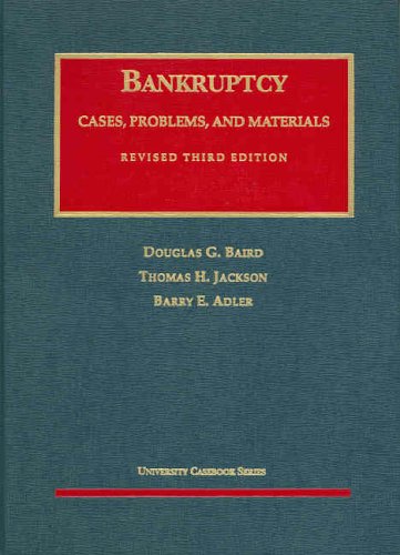 Imagen de archivo de Bankruptcy: Cases Problems and Material (University Casebook Series) a la venta por Voyageur Book Shop