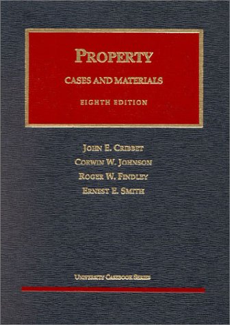Imagen de archivo de The Law of Property: Cases and Materials (University Casebook Series) a la venta por HPB-Red