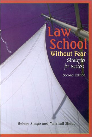 Beispielbild fr Law School Without Fear: Strategies for Success (2nd Edition) zum Verkauf von Wonder Book