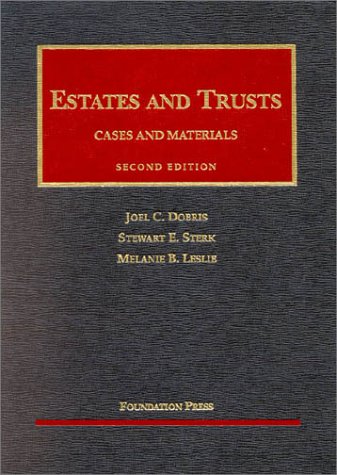 Beispielbild fr Estates & Trusts: Cases and Materials (University Casebook) zum Verkauf von SecondSale