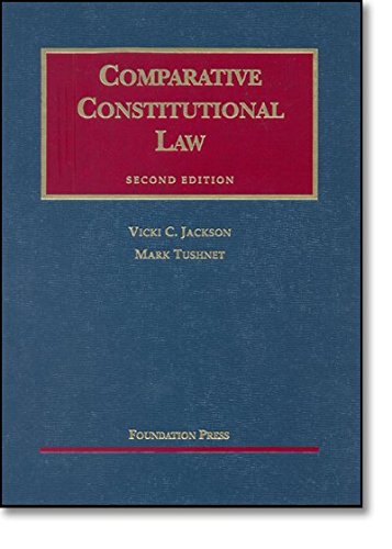 Imagen de archivo de Comparative constitutional law. Second edition. a la venta por Kloof Booksellers & Scientia Verlag