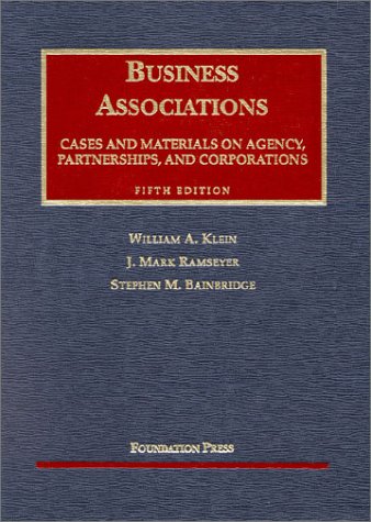 9781587785283: Business Associations: Cases & Materials