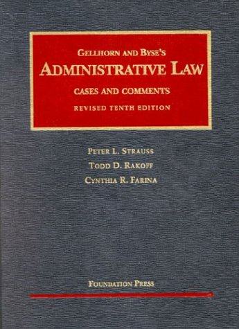 Imagen de archivo de Administrative Law : Cases and Comments a la venta por Better World Books