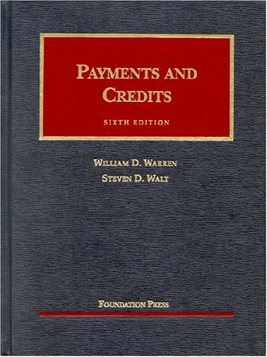 Stock image for Payments And Credits (University Casebook Series) for sale by HPB-Red