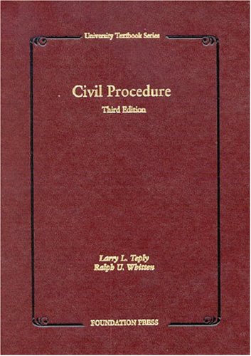 9781587787461: Civil Procedure