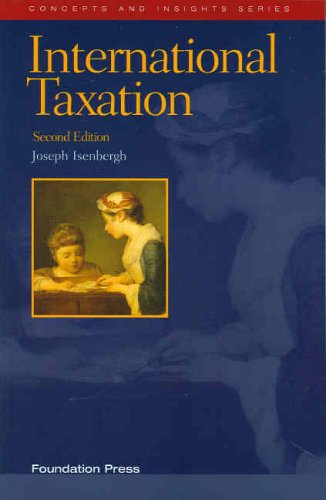 Imagen de archivo de International Taxation a la venta por ThriftBooks-Dallas