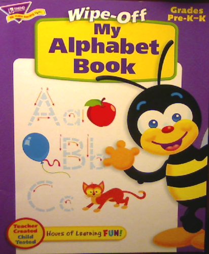 Beispielbild fr Wipe-off My Alphabet Book (GRADES PRE-K-K) zum Verkauf von Wonder Book