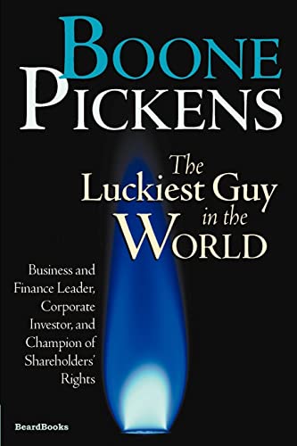 Beispielbild fr The Luckiest Guy in the World:Business and Finance Leader, Corporate Investor, and Champion of Shareholders' Right zum Verkauf von WorldofBooks