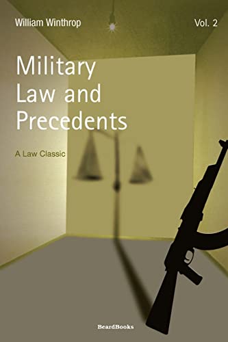 Stock image for Military Law and Precedents: Volume II for sale by Chiron Media