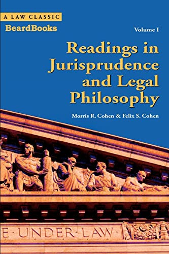 Imagen de archivo de Readings in Jurisprudence and Legal Philosophy, Vol. 1 a la venta por Lucky's Textbooks