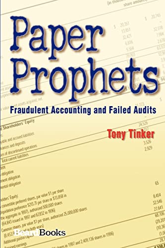 Beispielbild fr Paper Prophets: Fraudulent Accounting and Failed Audits zum Verkauf von Anybook.com