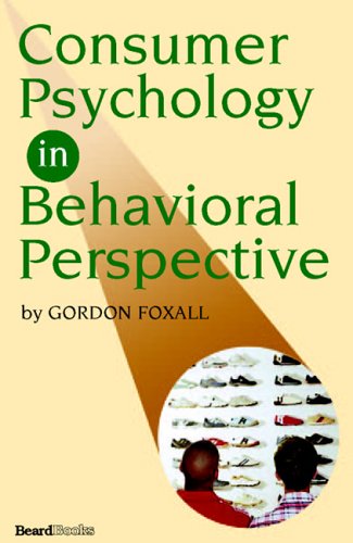 Beispielbild fr Consumer Psychology in Behavioral Perspective zum Verkauf von PBShop.store US