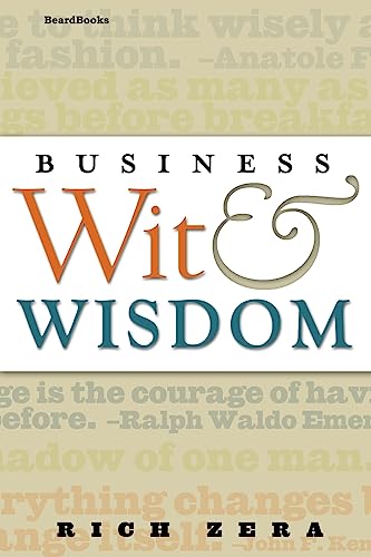 Imagen de archivo de Business Wit & Wisdom a la venta por Wonder Book