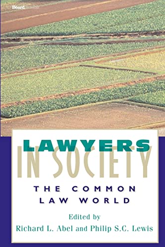 Stock image for Lawyers in Society The Common Law World for sale by PBShop.store US