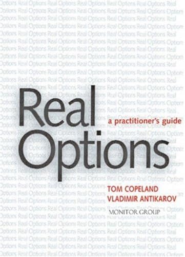 Beispielbild fr Real Options: A Practitioner's Guide zum Verkauf von Ammareal