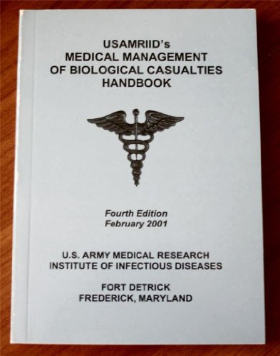 Imagen de archivo de USAMRIID's Medical Management of Biological Casualties Handbook a la venta por HPB-Red