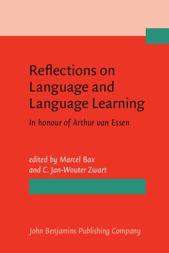 Beispielbild fr Reflections on Language and Language Learning : In honour of Arthur van Essen zum Verkauf von RWL GROUP  (Booksellers)