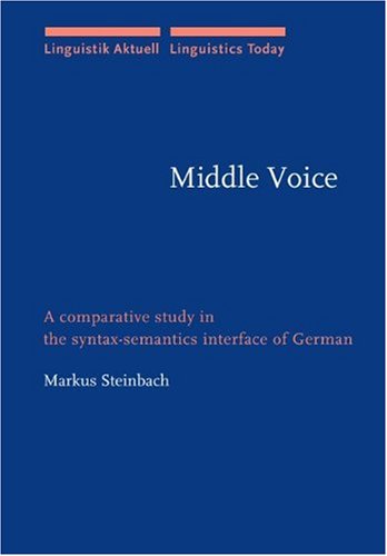 Beispielbild fr Middle Voice: A comparative study in the syntax-semantics interface of German (Linguistik Aktuell/Linguistics Today) zum Verkauf von Books From California