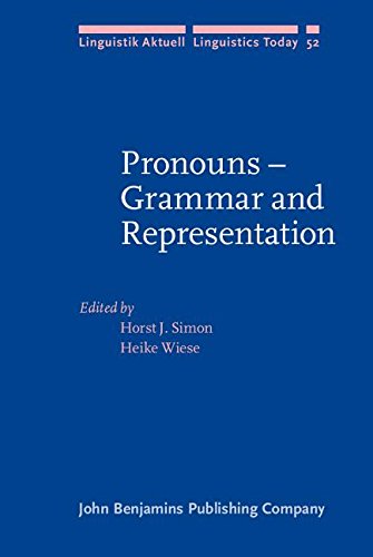 Beispielbild fr Pronouns - Grammar and Representation (Linguistik Aktuell/Linguistics Today) zum Verkauf von Books From California