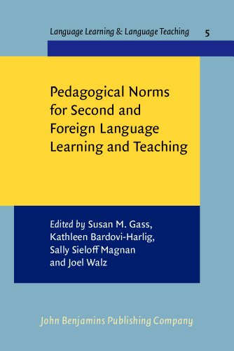 Stock image for Pedagogical Norms for Second and Foreign Language Learning and Teaching: Studies in honour of Albert Valdman (Language Learning & Language Teaching) for sale by Books From California