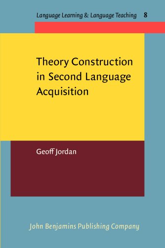 Beispielbild fr Theory Construction in Second Language Acquisition (Language Learning & Language Teaching, 8) zum Verkauf von Books From California