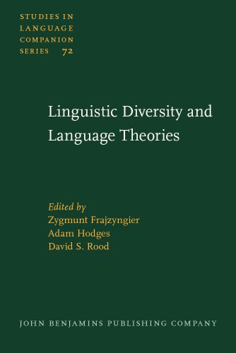 Stock image for Linguistic Diversity and Language Theories (Studies in Language Companion Series) for sale by Books From California