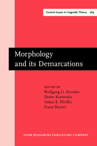Stock image for Morphology and its demarcations: Selected papers from the 11th Morphology meeting, Vienna, February 2004 (Current Issues in Linguistic Theory) for sale by Books From California