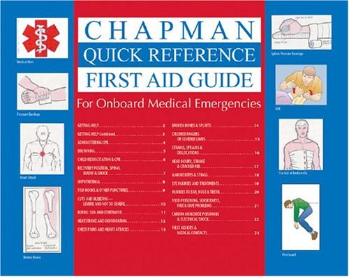 Stock image for Chapman Quick Reference First Aid Guide: For Onboard Medical Emergencies for sale by Blue Vase Books