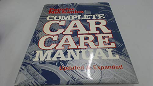 Beispielbild fr Complete Car Care Manual zum Verkauf von Better World Books