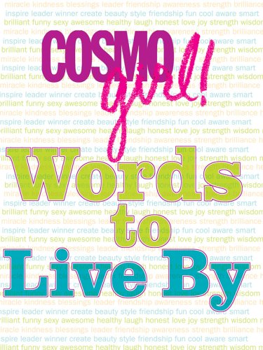 9781588165282: CosmoGIRL! Words to Live By