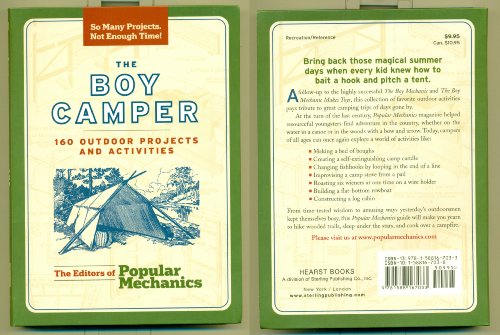 Beispielbild fr The Boy Camper: 160 Outdoor Projects and Activities zum Verkauf von Wonder Book