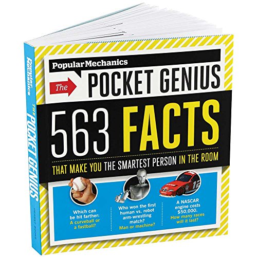 Beispielbild fr Popular Mechanics the Pocket Genius: 563 Facts That Make You the Smartest Person in the Room zum Verkauf von SecondSale