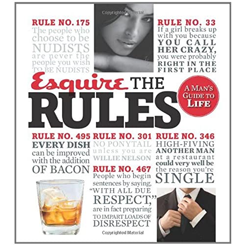 Stock image for Esquire The Rules: A Man's Guide to Life for sale by Ergodebooks