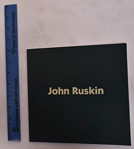 Stock image for JOHN RUSKIN 1819-1900 - WATERCOLORS AND DRAWINGS for sale by GREENSLEEVES BOOKS