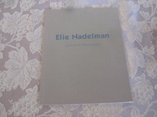 Elie Nadelman Galvano Plastiques